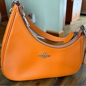 Coach Vibrant Orange Shoulder Bag